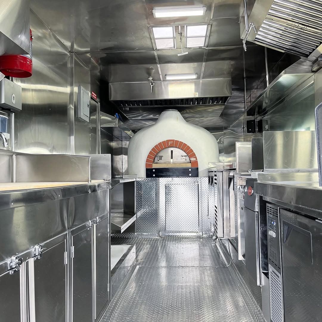 Mobile kitchen interior